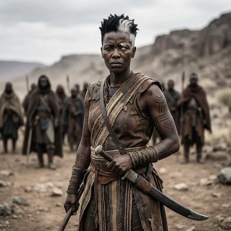 Resolute African Heritage Warrior | Unique Appearance