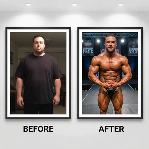 Incredible Body Transformation: From Overweight to Muscular