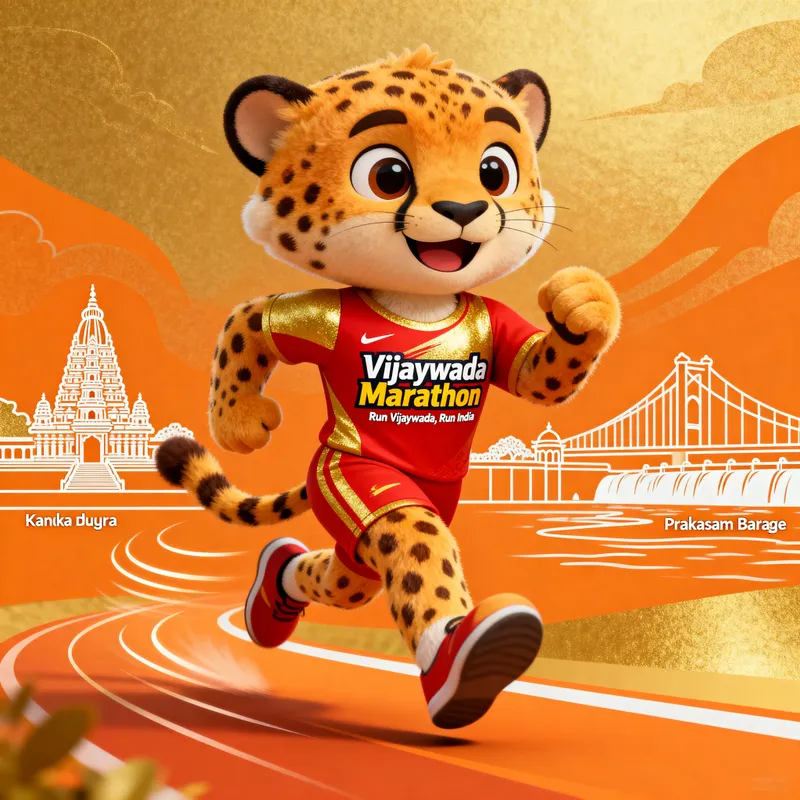 Disney Animal Mascot for Vijayawada Marathon Disney Animal Mascot for Vijayawada Marathon