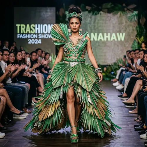 Create a Unique Anahaw-Inspired Trashion Outfit