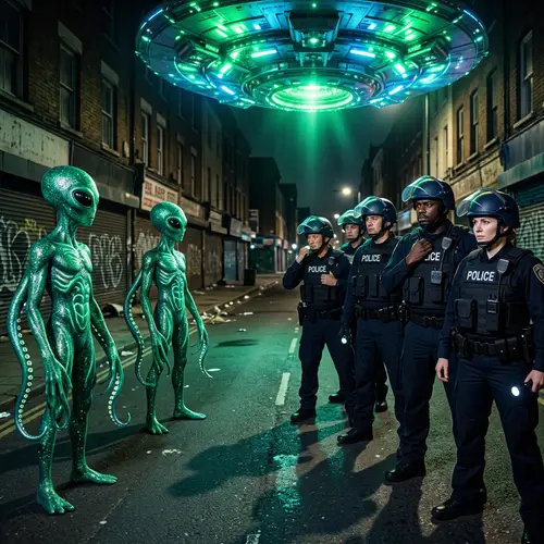 Alien Encounter: Confrontation with Extraterrestrial Beings