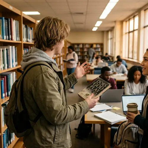 Male Student Recommends 'Does God Play Dice?'