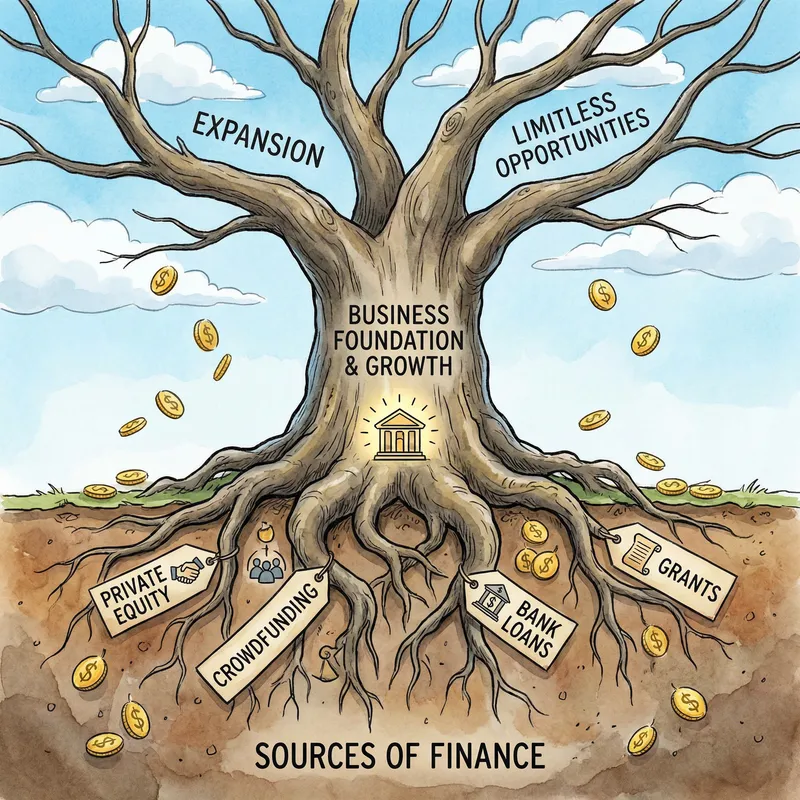 Different Sources of Finance: Private Equity, Crowdfunding, Bank Loans, Grants