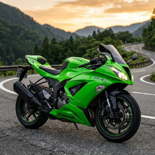Kawasaki Ninja 636: Sport Motorcycle with Aerodynamic Design