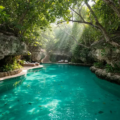 Freestyle Pool Design Inspired by Tulum