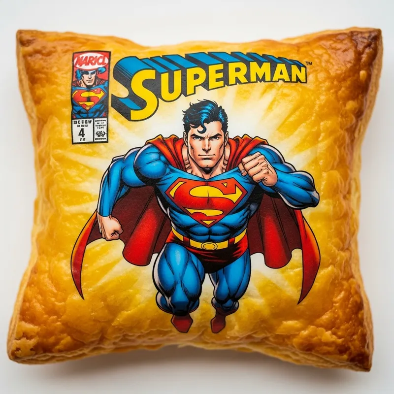 Superman Cape Pastry Recipe