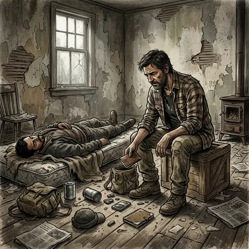 Survival Story: Hispanic Man's Struggle in Abandoned House