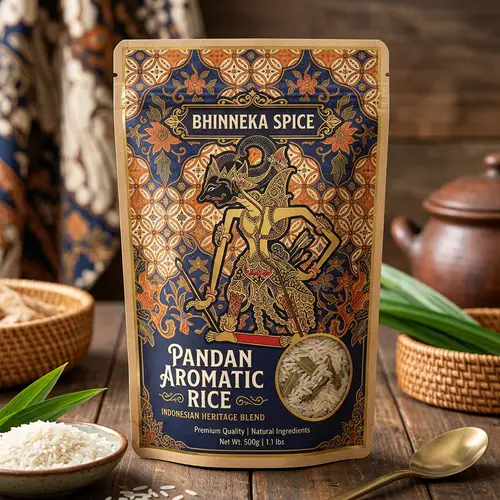 Batik Wayang Inspired Food Packaging Design