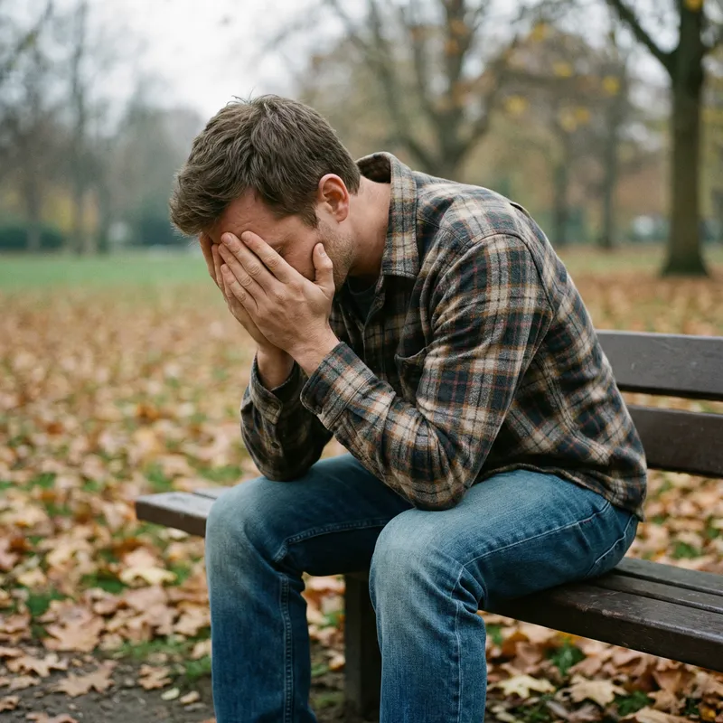 Heartbroken Man - Lonely Emotions