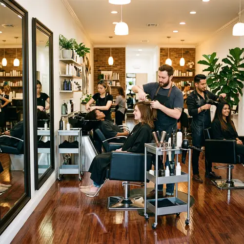 Modern Hair Salon: Stylish Cuts & Care
