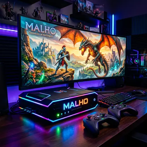 Malho Gaming Console | Adventure Fantasy Game Experience