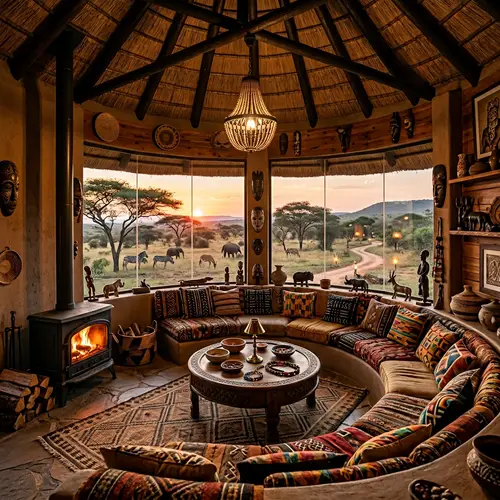 Stunning African House Reception Inspired by Africano