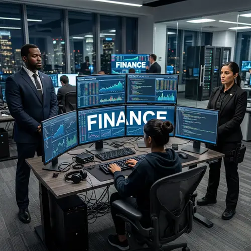 Female South Asian Software Engineer in Epic Finance Environment