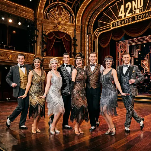 1920s Inspired Dance Costumes for Theatre Production | 42nd Street Fashion