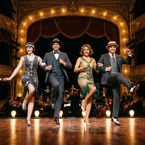 1920s Group Dance Costumes for Diverse Male & Female Dancers