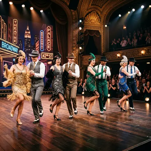 1920s 42nd Street Style Theatre Dance Performance by Dynamic Couples