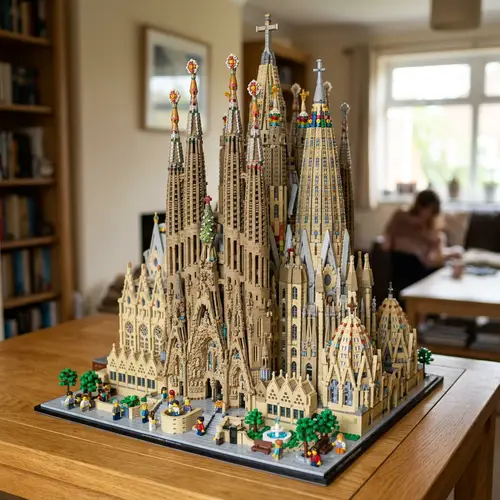 Miniature Lego Sagrada Familia - Unique Builds