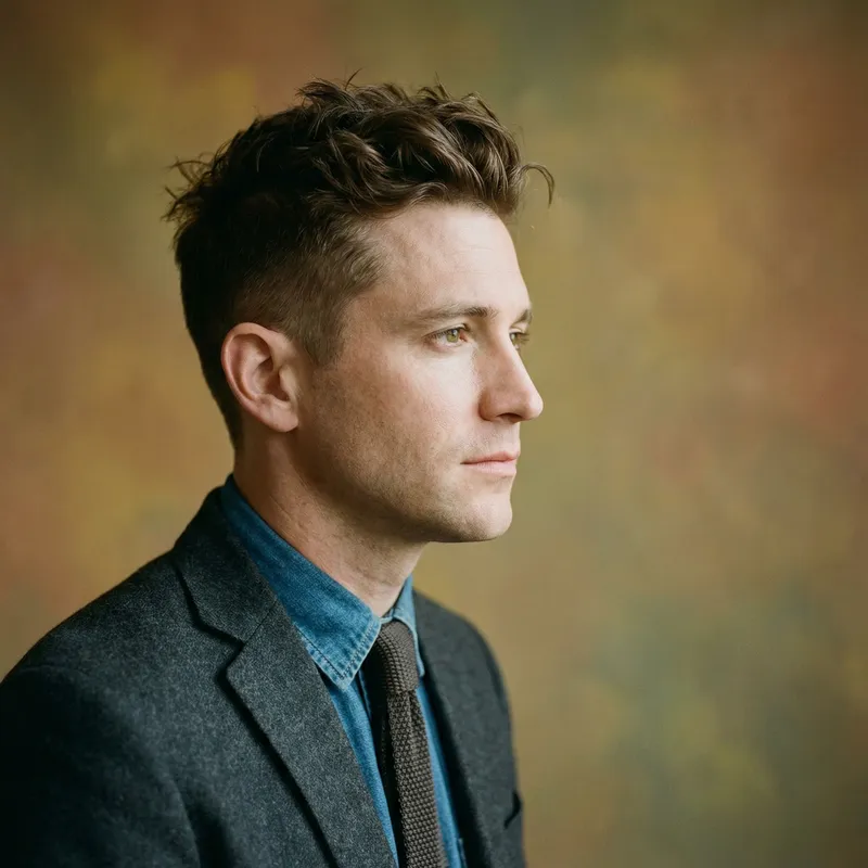 Modern Man Profile Photo - Stylish & Thoughtful