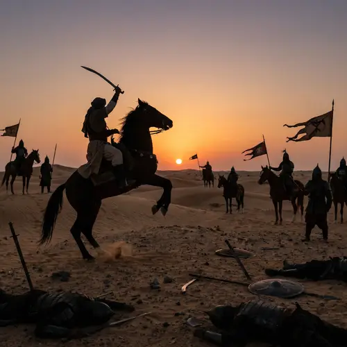 Victorious Warrior of the Jahiliyyah Battlefield