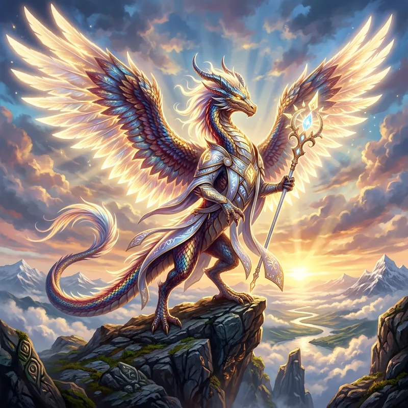 Dragon Angel: Majestic Fantasy Art
