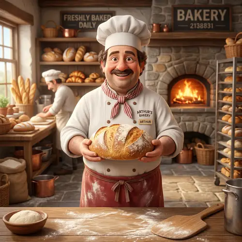 3D Baker Image Creation