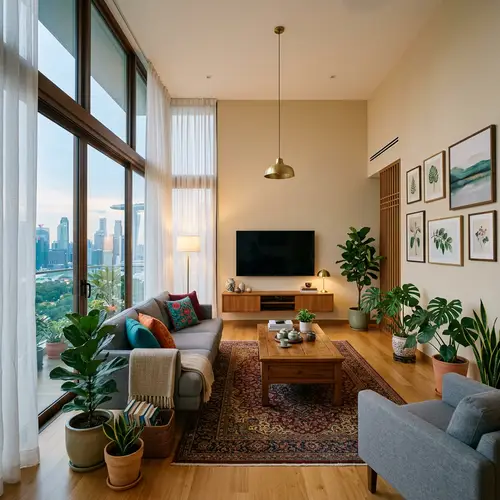 Stylish Singaporean Living Room Inspiration