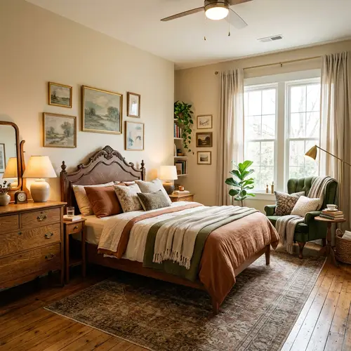 Chic Bedroom Decor Ideas: Contemporary Meets Vintage