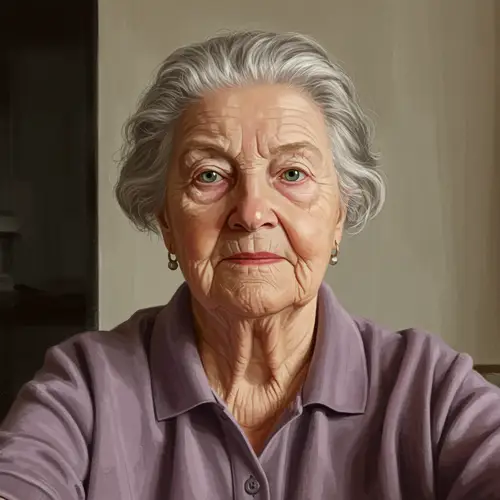 Self Portrait of an 80-Year-Old Woman