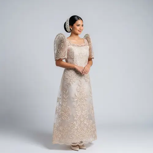 Elegant Filipiniana Dress Gallery