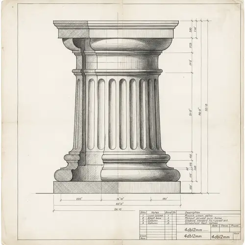 Structural & Architectural Column Design | 4db12mm