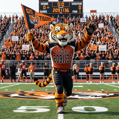 Vibrant Tiger Mascot Designs for Your Brand