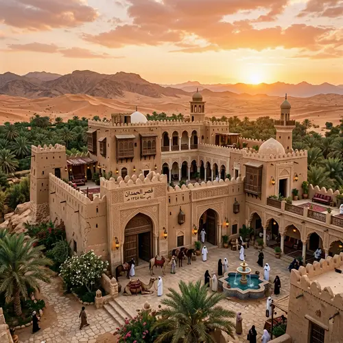 Stunning Ancient Arabian Mansion Designs