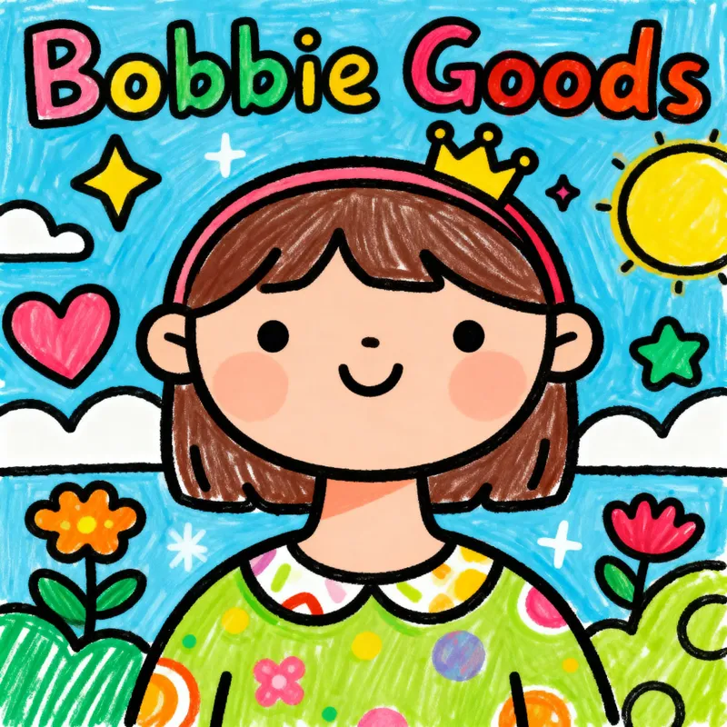 Coloring Drawing Style by Bobbie Goods