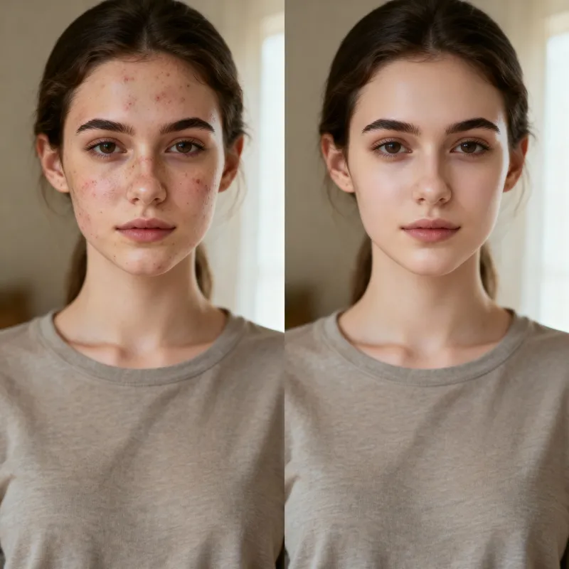 Amazing Acne Transformation: Before and After