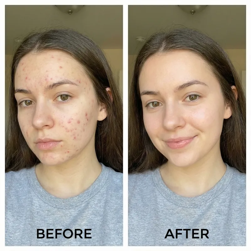 Amazing Acne Transformation: Before and After