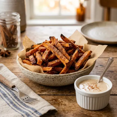 Cinnamon Sweet Potato Fries Recipe