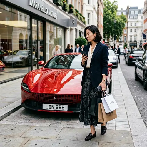Deciding on Luxury: Asian Lady & Dreams of Sports Cars