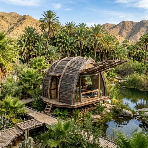 Extreme Oasis Shelter Designs in Baja California