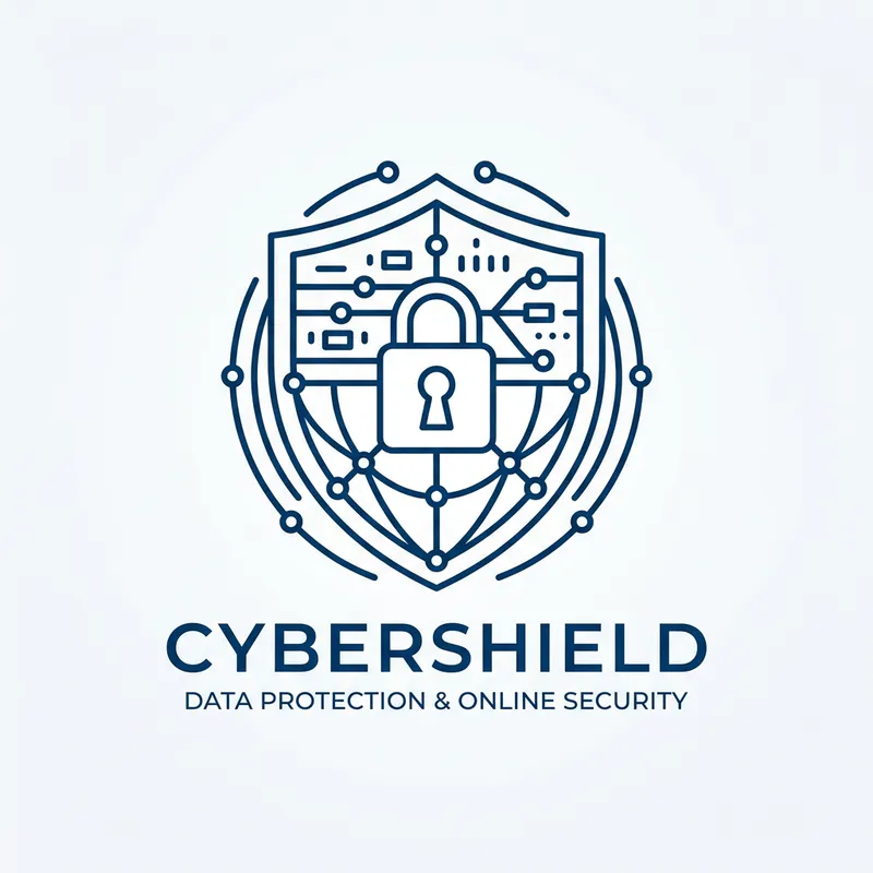 Data Protection & Online Security Icon