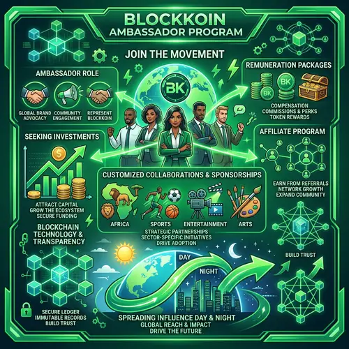 Blockkoin Ambassador Program: Invest, Earn, Collaborate