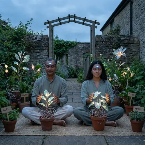 Serene Garden of Inner Selves: Nurturing Emotions and Beliefs