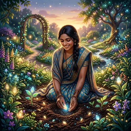 Hypnotherapy for Self-Discovery and Healing | Ethereal Garden Scene