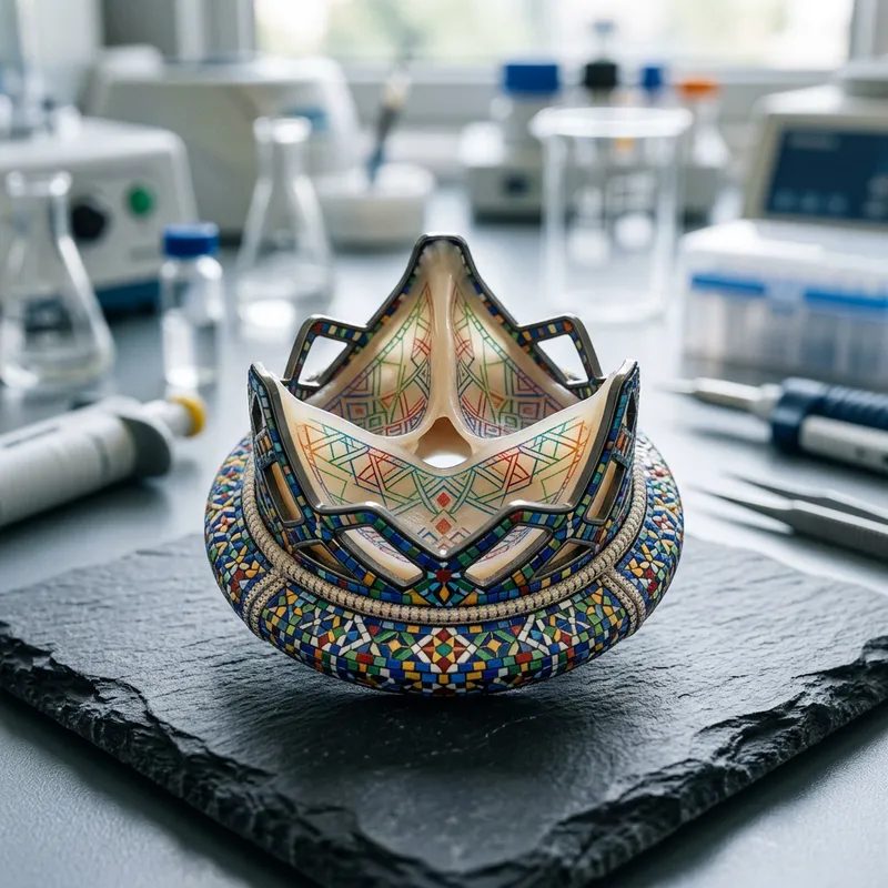 Mosaic Design Bioprosthetic Heart Valve