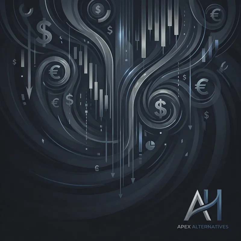 Upside Down Dark Theme for Financial Firm Website