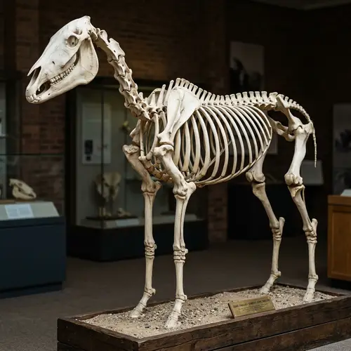 Photorealistic Horse Skeleton Rendering