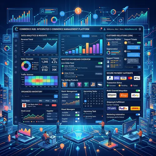 Advanced Platform for Online Store Management | Software Solution