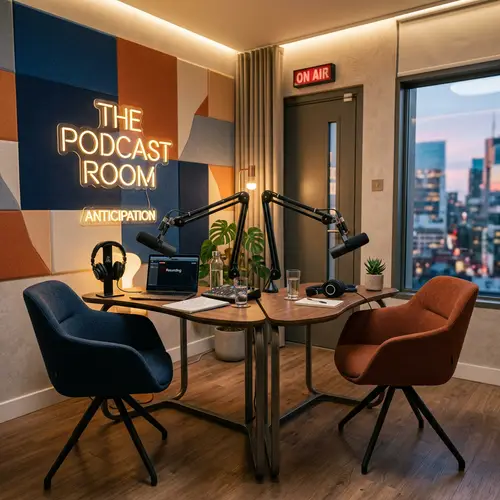 Modern Podcast Studio Design Ideas