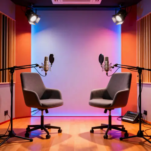 Modern Podcast Studio Design Ideas
