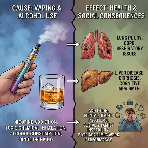 The Impact of Vaping and Alcohol Addiction
