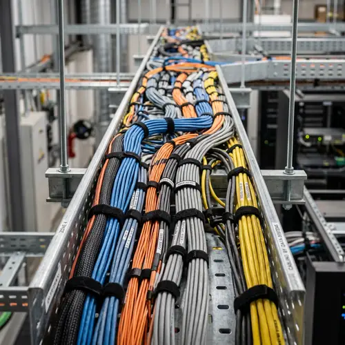 Effective Cable Management | Industrial Photography Showcase